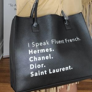 I Speak Fluent French Tote